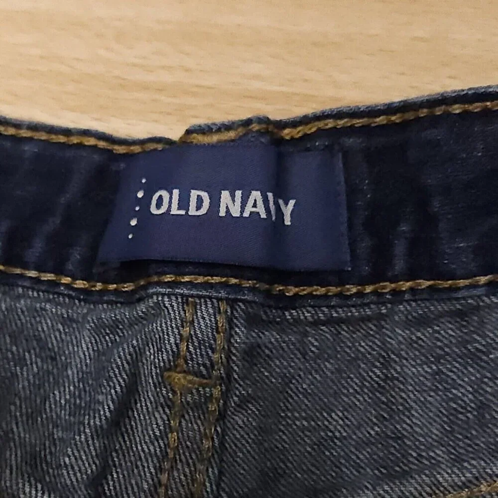 Old Navy Girls Adjustable Waist Denim Shorts 10